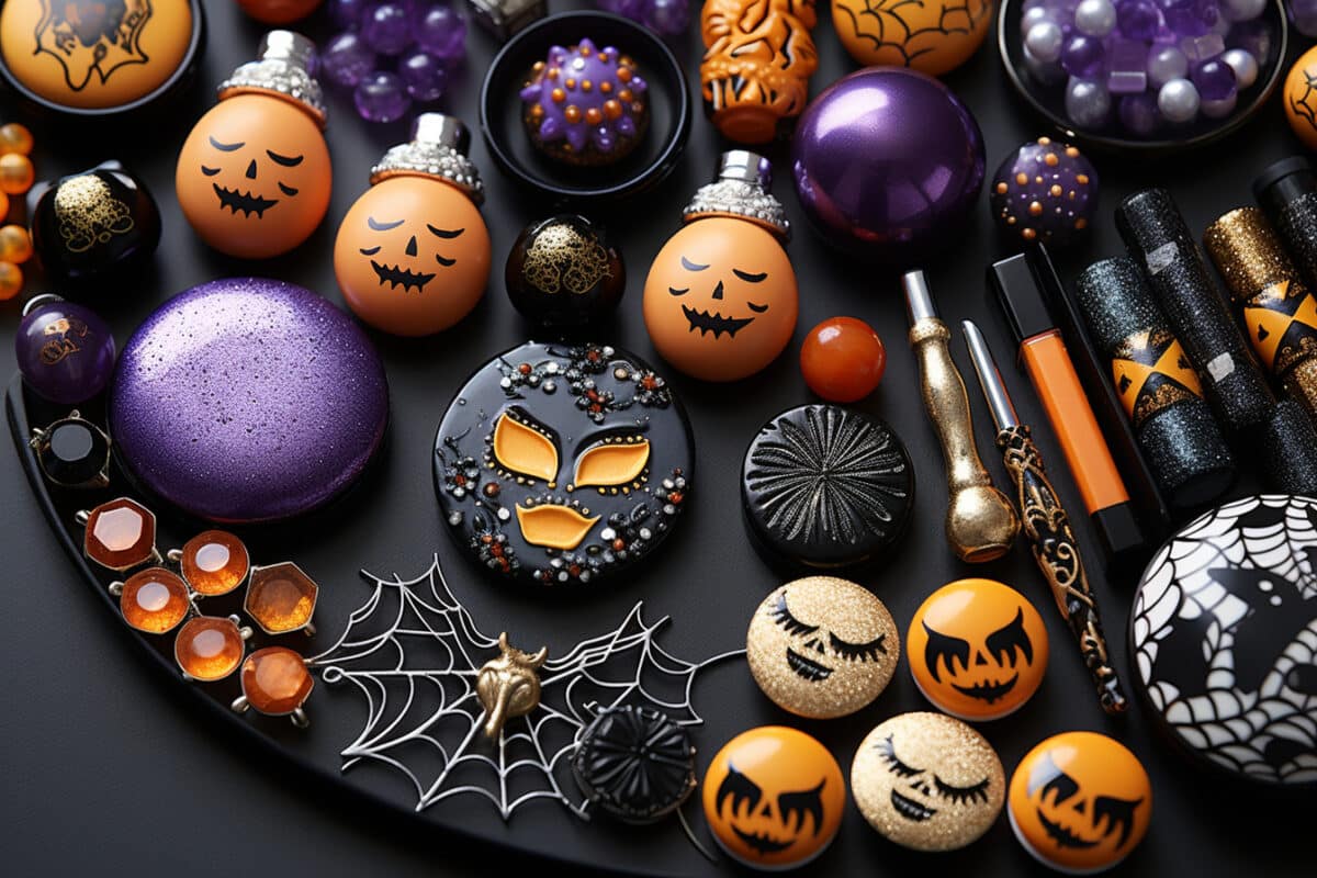 3. Utilisez des accessoires pour personnaliser votre manucure Halloween