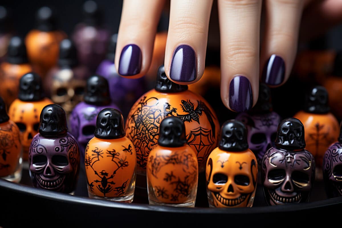 3. Utilisez des accessoires pour personnaliser votre manucure Halloween