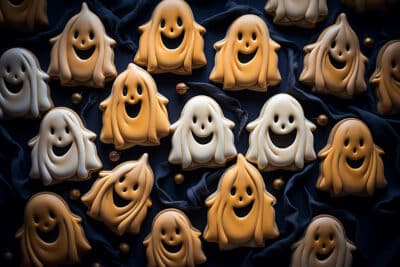 Fantômes de biscuits pour Halloween : une recette simple et originale