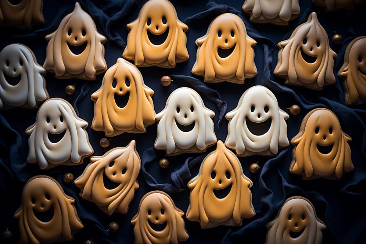 Fantômes de biscuits pour Halloween : une recette simple et originale