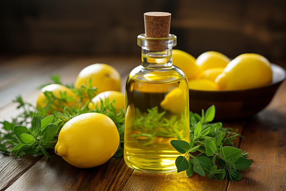 Huile essentielle de citron 