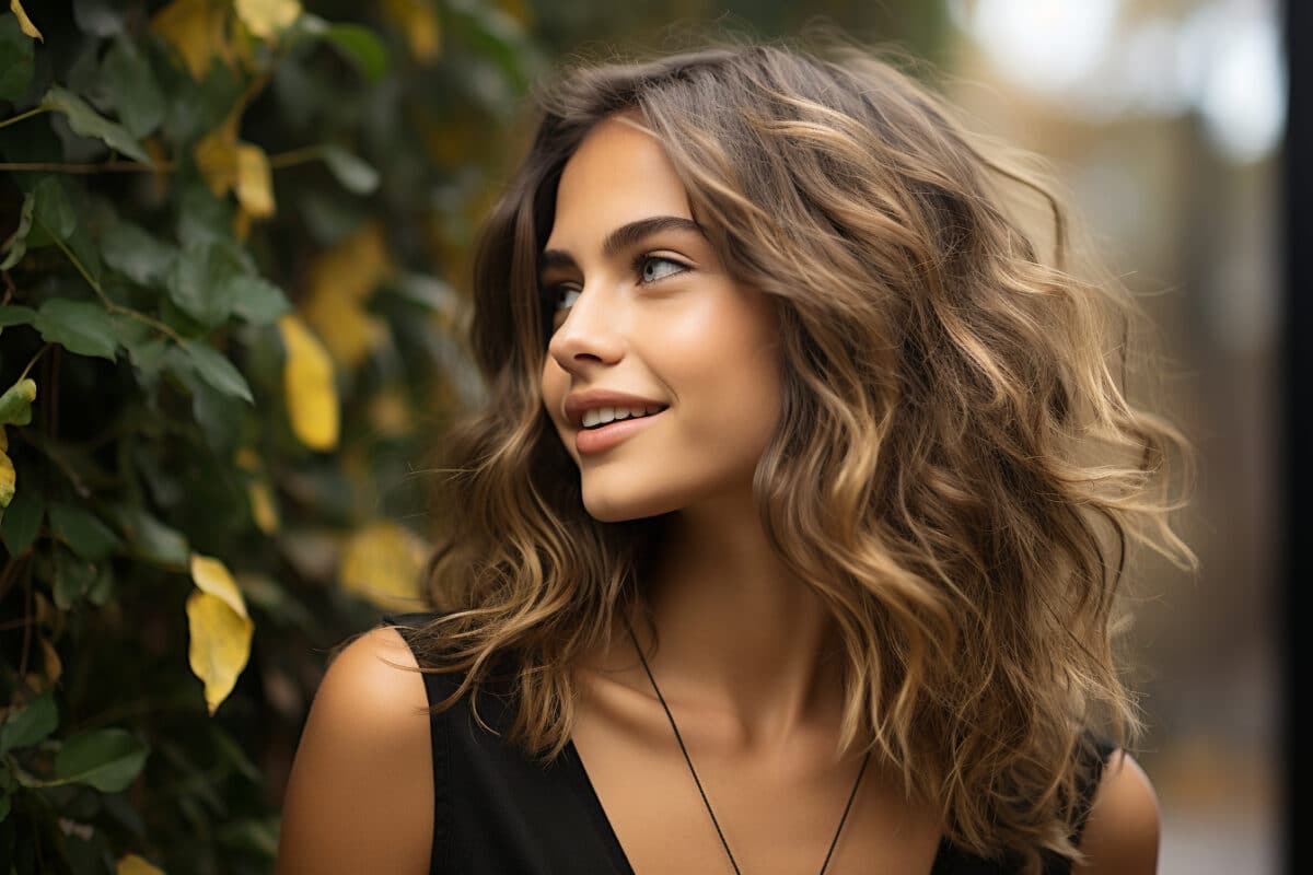 Le long bob, coiffure en vogue cet automne-hiver 2023-2024