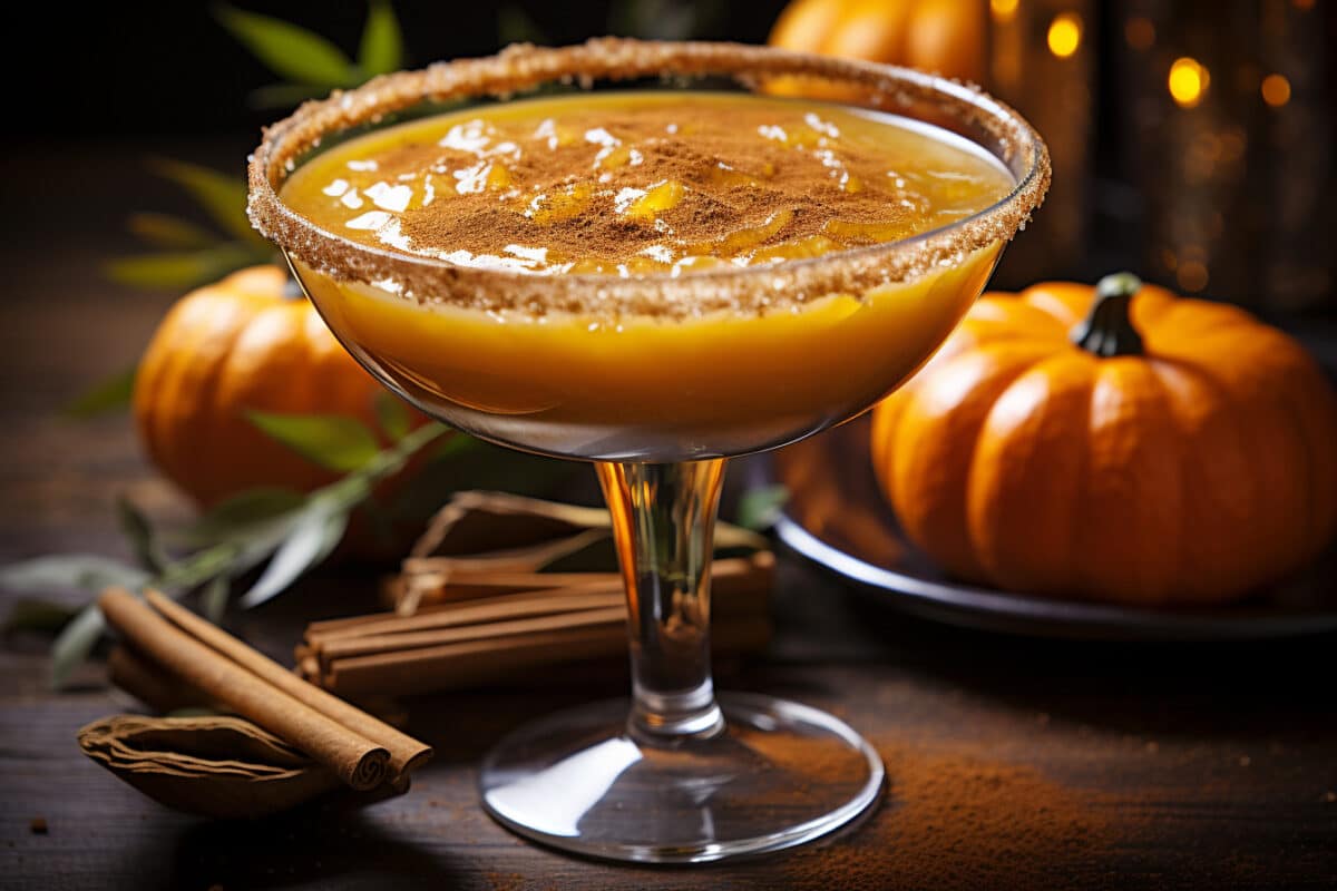 Le Pumpkin Spice Margarita, un cocktail automnal chaleureux pour célébrer Halloween