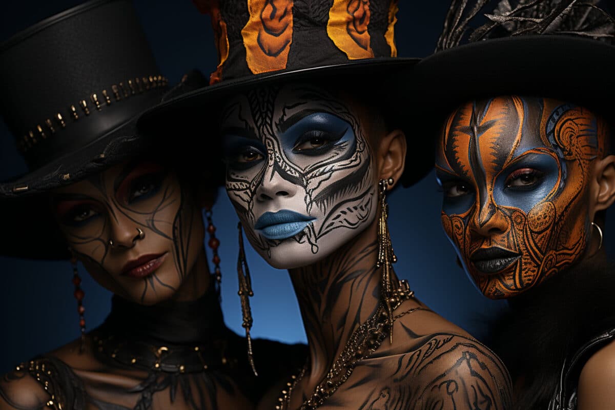 Les 3 maquillages mystérieux idéaux pour la soirée d’Halloween 2023