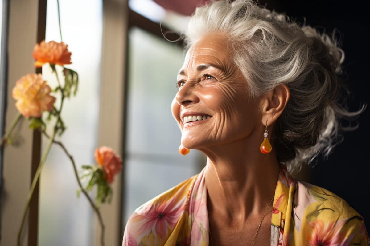 Mèches sublimes : Coupe courte parfaite pour les femmes de 60 ans