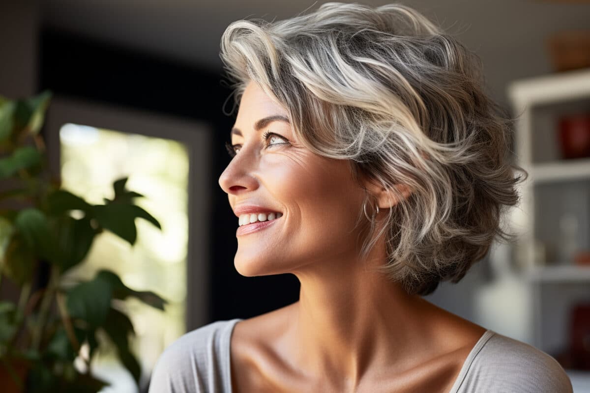 Qu’est-ce qu’une coupe dégradée effilée avec frange ?