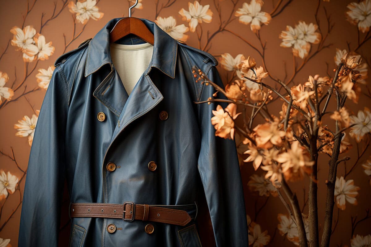 Ralph Lauren – L’élégance du trench-coat de luxe en denim