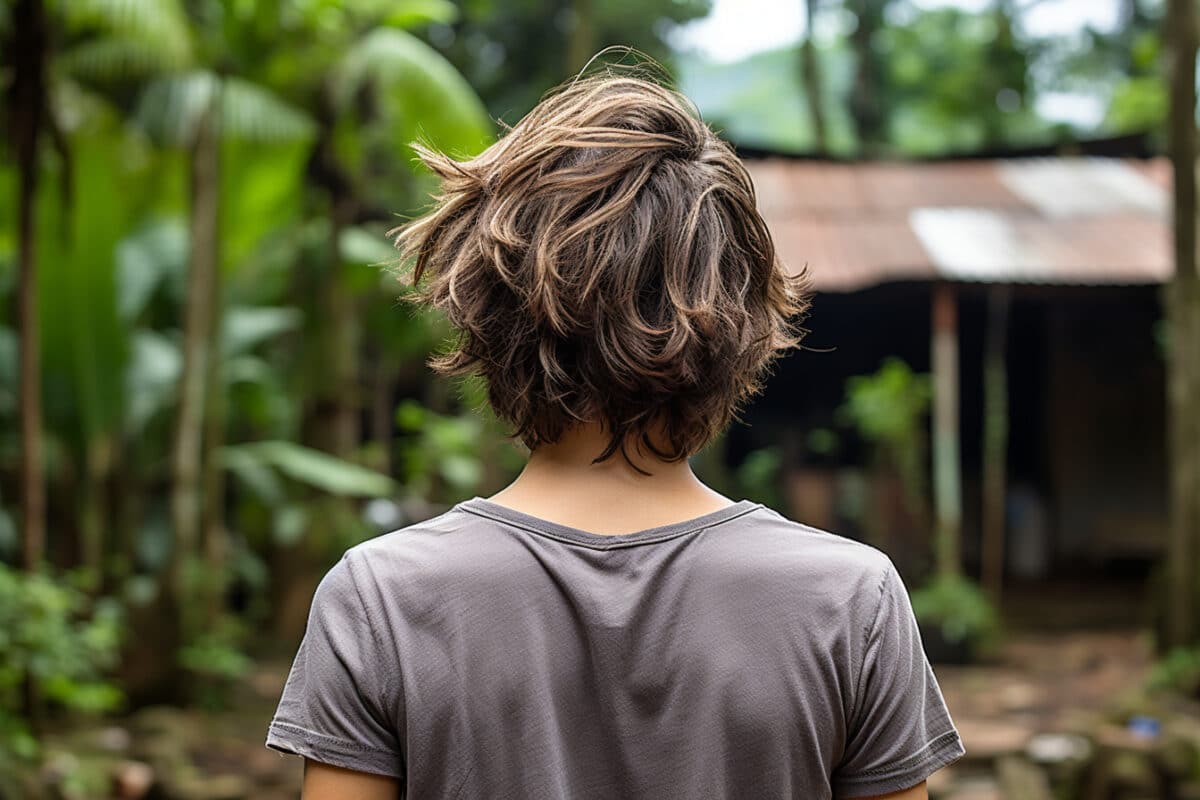 2. Les cheveux mi-longs pour un style bohème