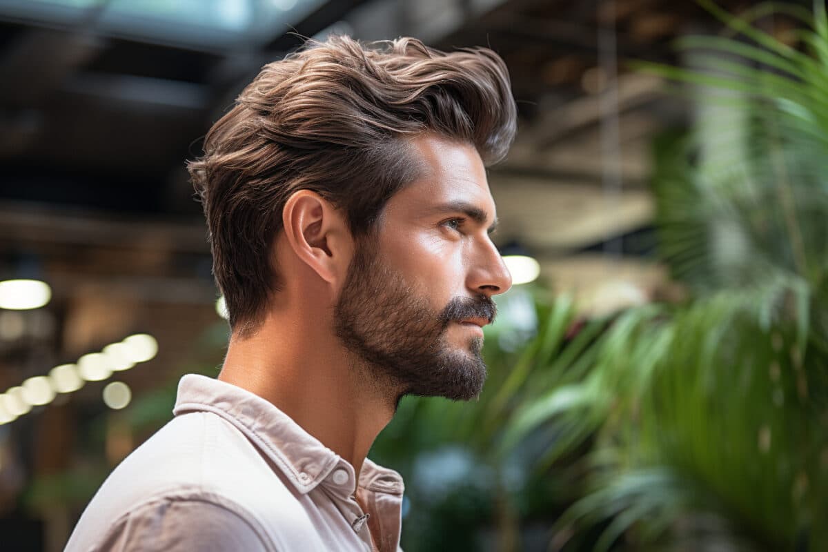 3. La coupe pompadour revisitée