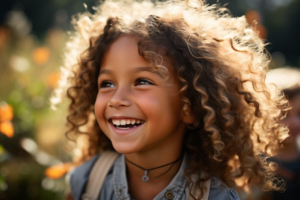 3. Les boucles naturelles pour filles et garçons