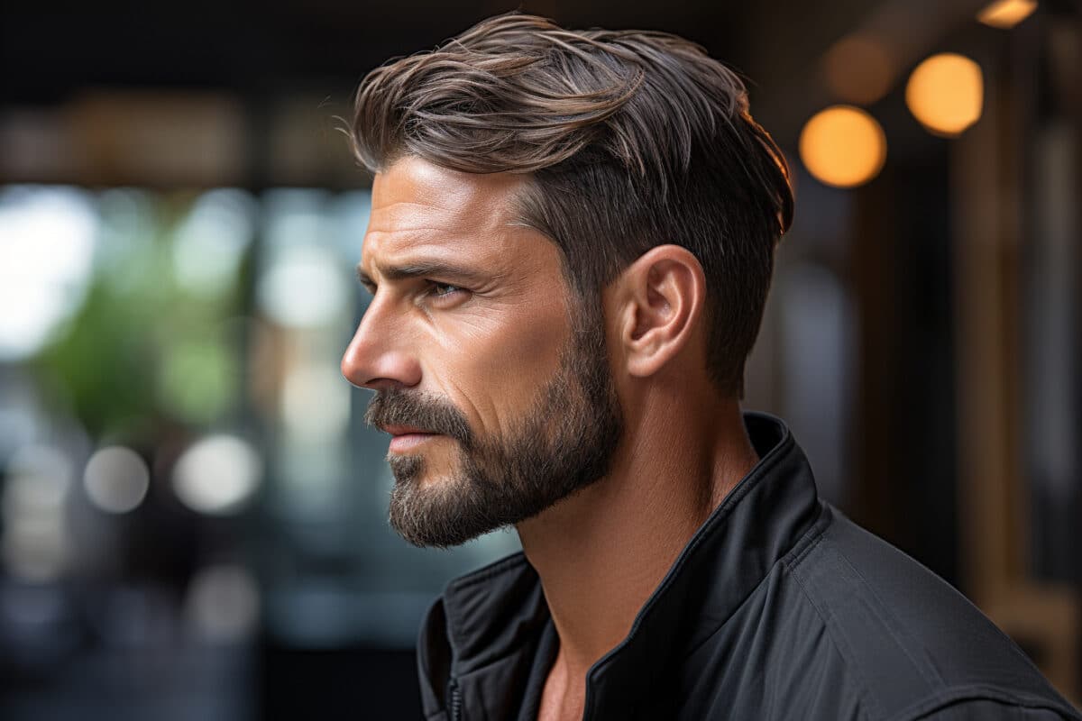 5. Le slick back dégradé