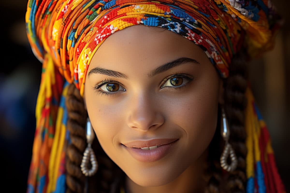 5. Les nattes africaines pour filles