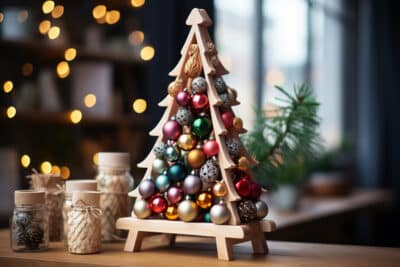 8 DIY incroyables pour un Noël chaleureux, transformez du bois en féerie festive dès maintenant