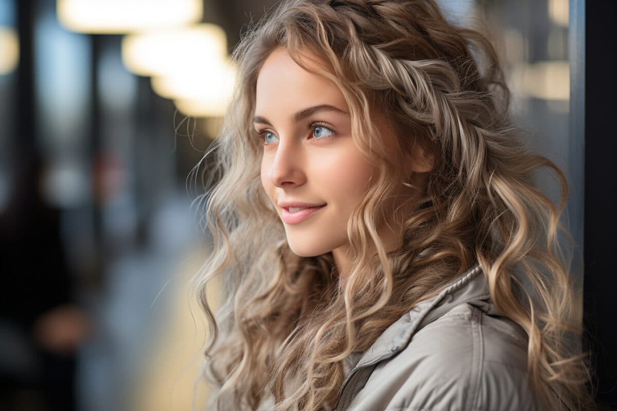 Douce symphonie : Coiffure tressée pour les jeunes à la recherche de beauté