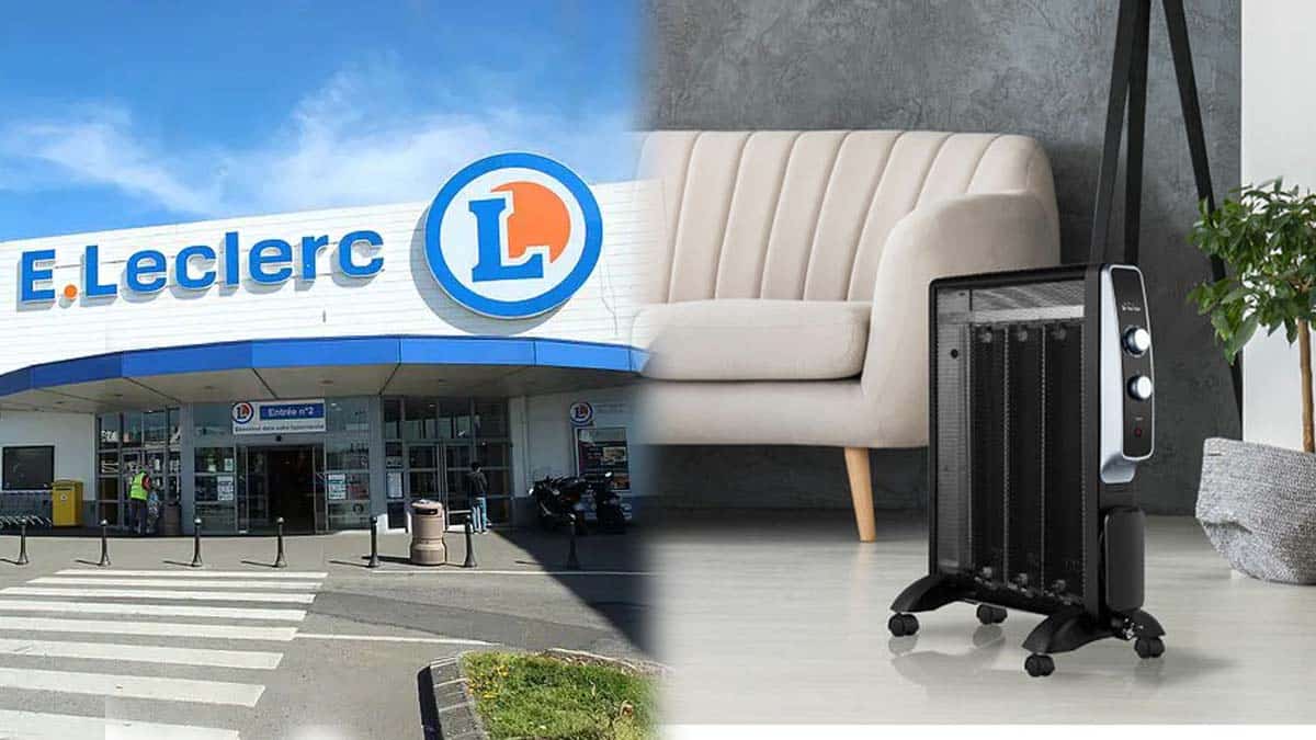 E. Leclerc: fini le froid chez vous cet hiver avec ce radiateur faible consommation performant