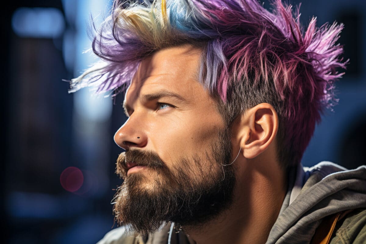 IV. Jouer avec les couleurs et la barbe