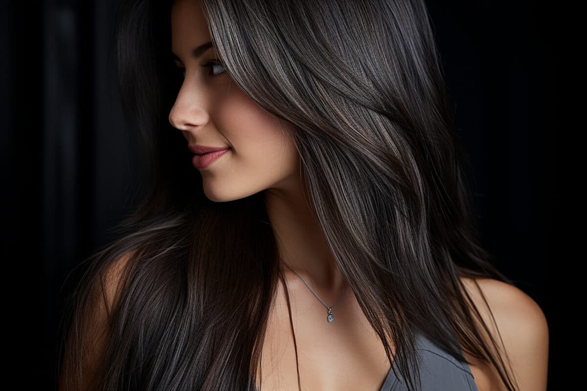 L’argenté subtil : une option audacieuse pour assumer ses cheveux blancs