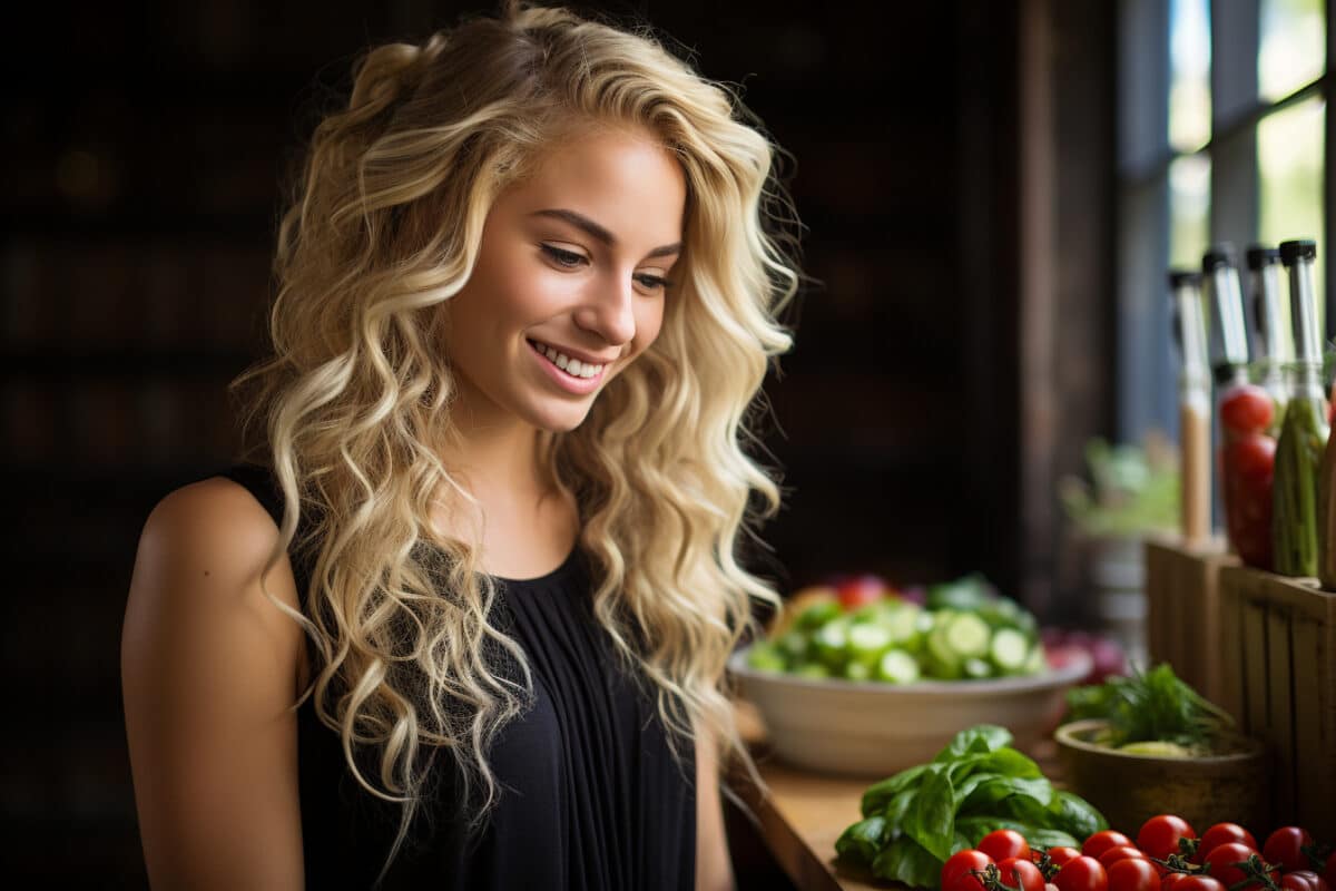 L’importance de bien se nourrir pour entretenir vos mèches blondes