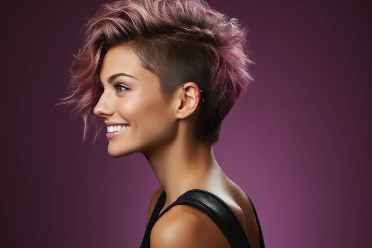 La coupe asymétrique avec undercut