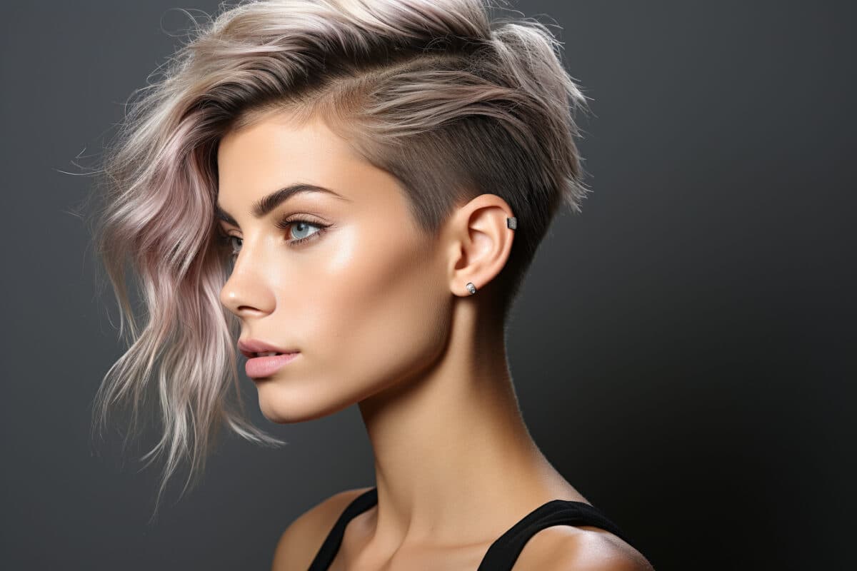 La coupe asymétrique avec undercut