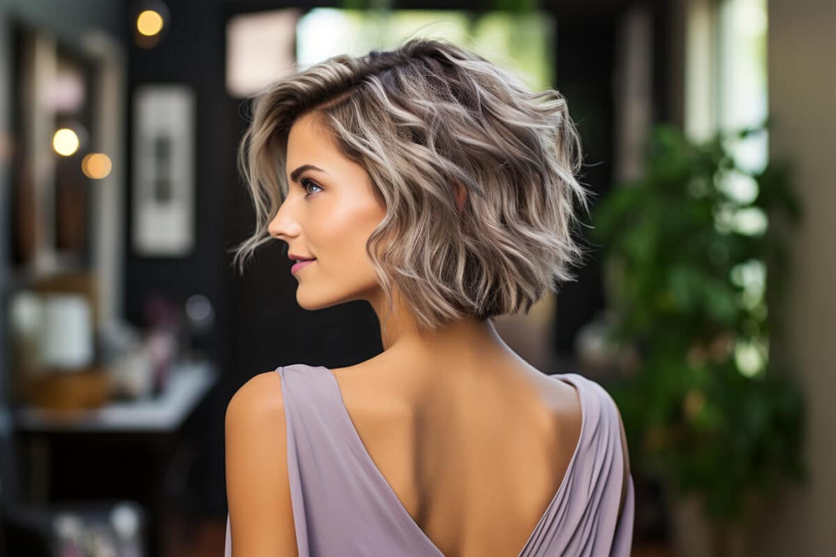 La coupe mi-longue asymétrique