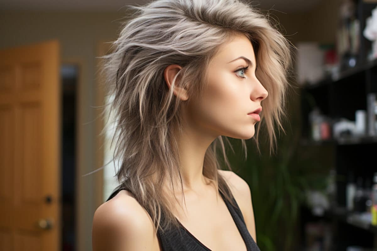 La coupe mullet revisitée et asymétrique