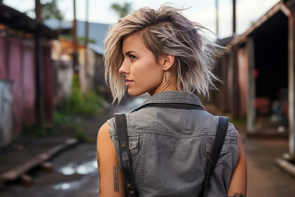 La coupe mullet revisitée et asymétrique