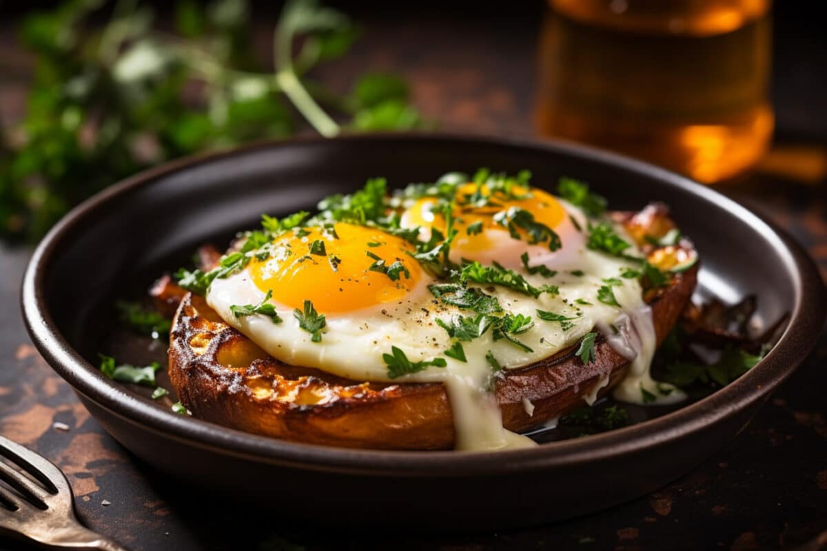 La recette exquise du Chef Philippe Etchebest : Velouté de champignons avec œuf frit