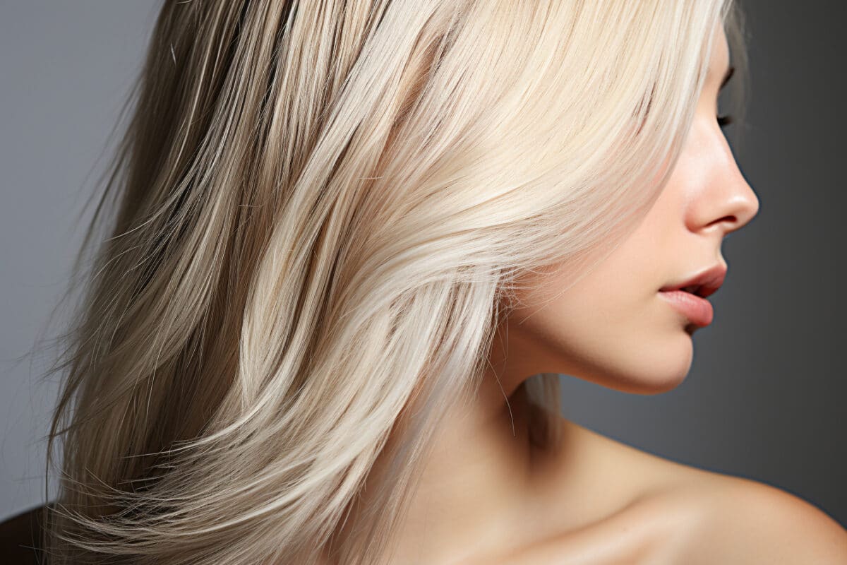 Le blond platine : audace et luminosité