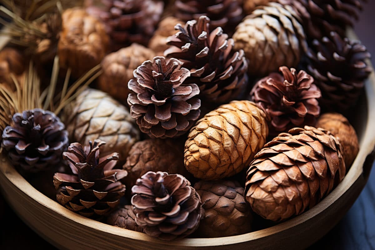 Le choix des pommes de pin pour réussir vos lutins de Noël