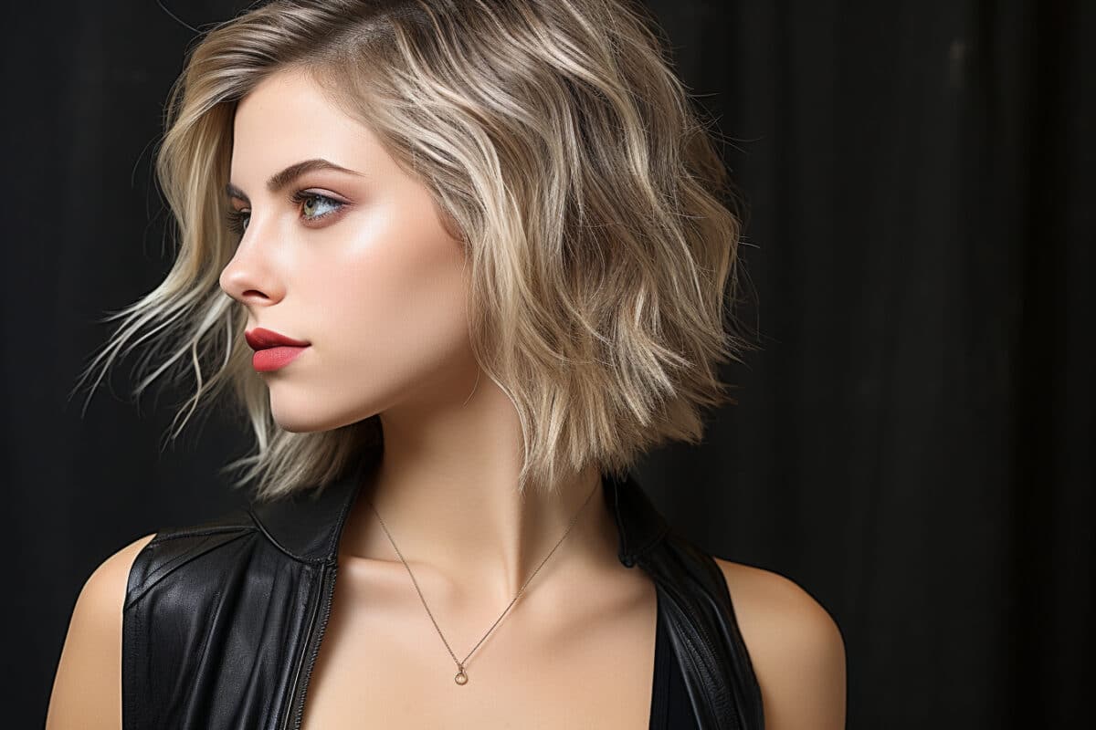 Le long bob (ou «lob») asymétrique