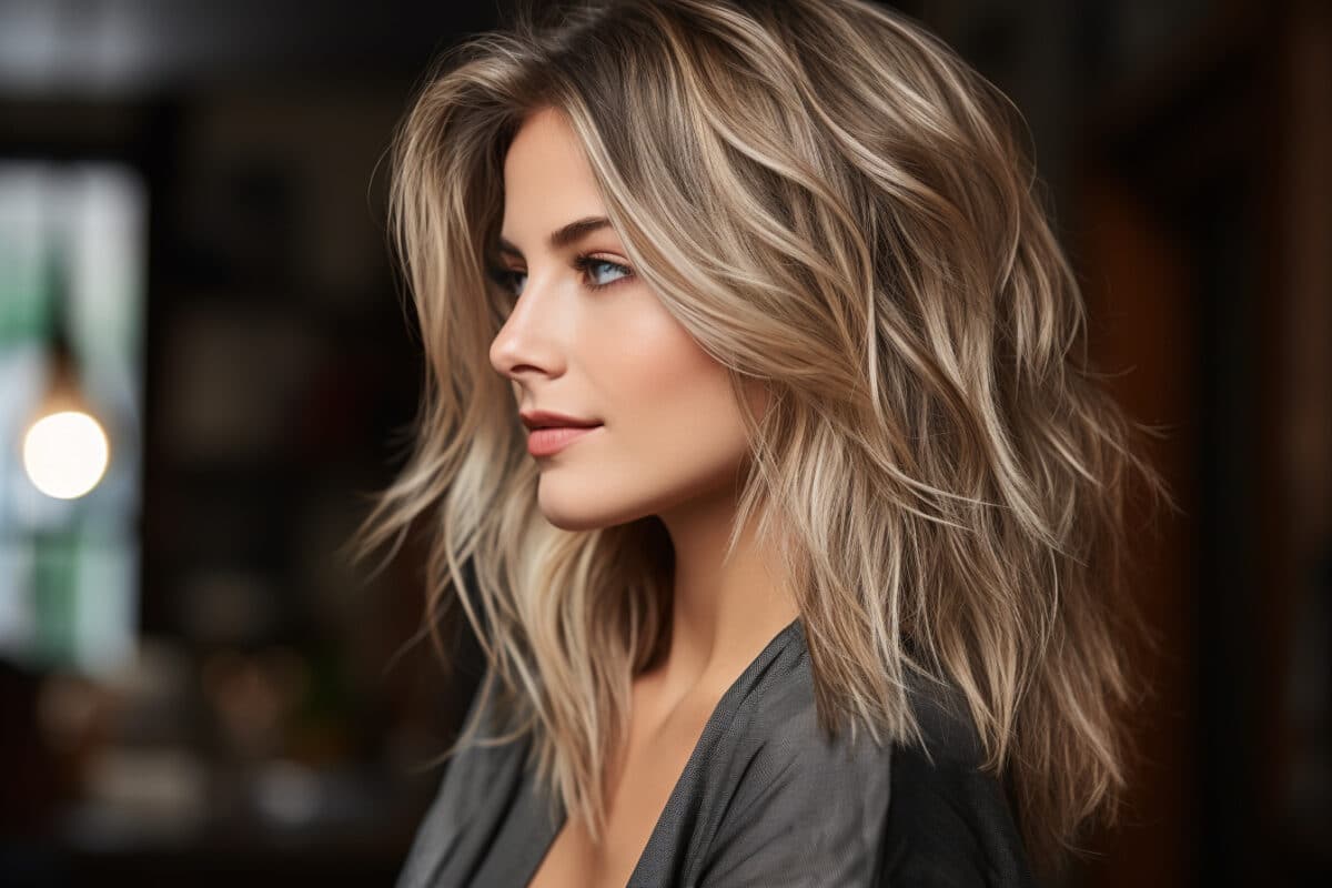 Le long bob (ou «lob») asymétrique