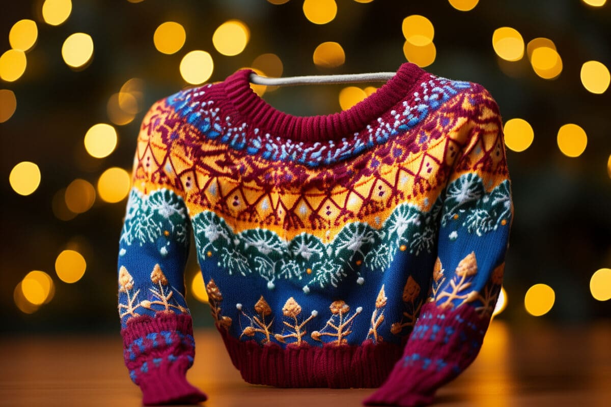 Pull de Noël moche, la tendance incontournable