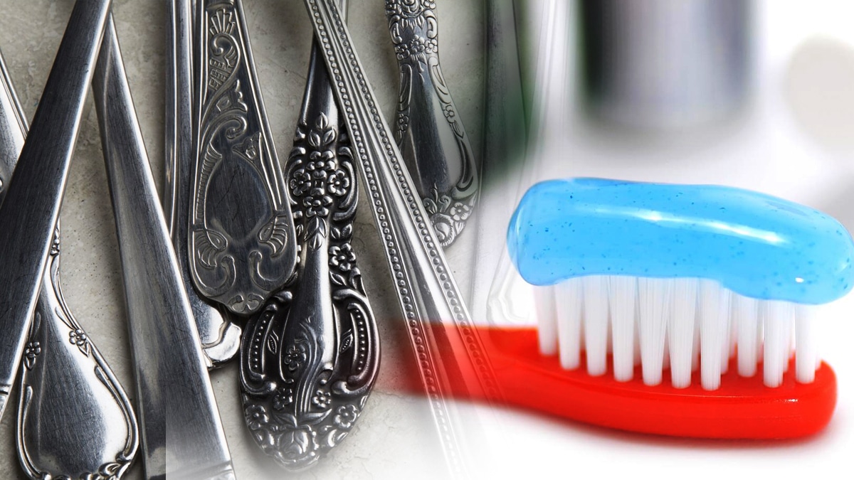 Nettoyer l'argent avec du dentifrice : l'astuce de grand-mère qui redonne de l'éclat