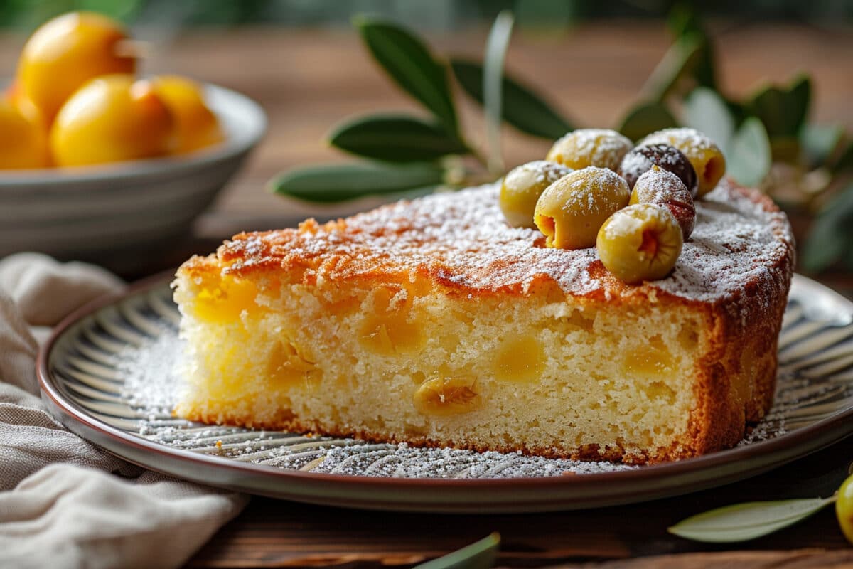 Cake aux olives, l'alliance salée de grand-mère