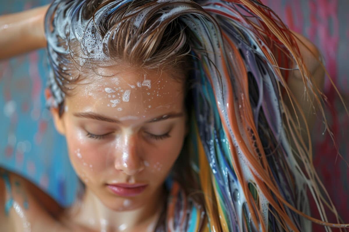 Comment choisir un shampooing qui prévient l'effet de décoloration sur les cheveux colorés ?
