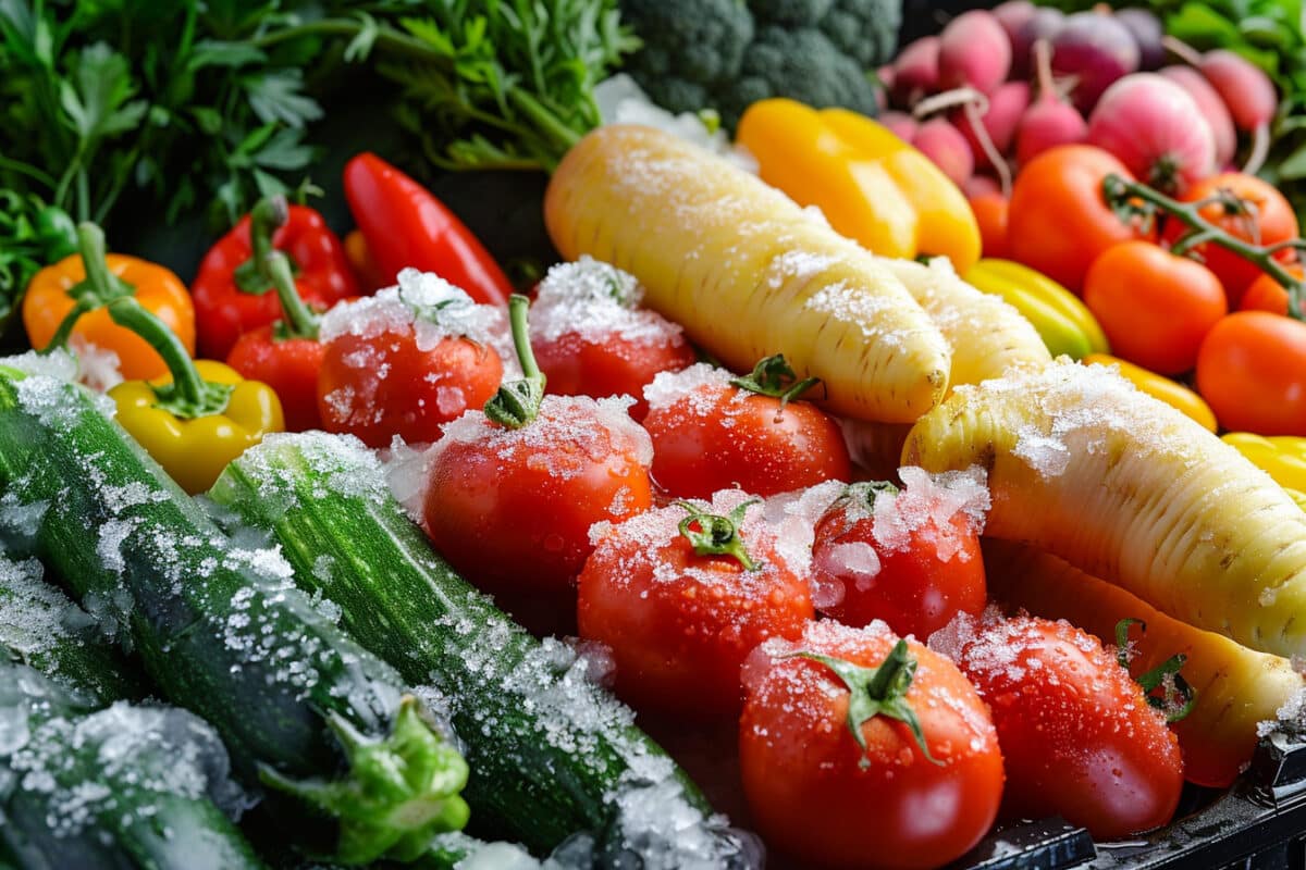 Comment congeler des légumes frais ?