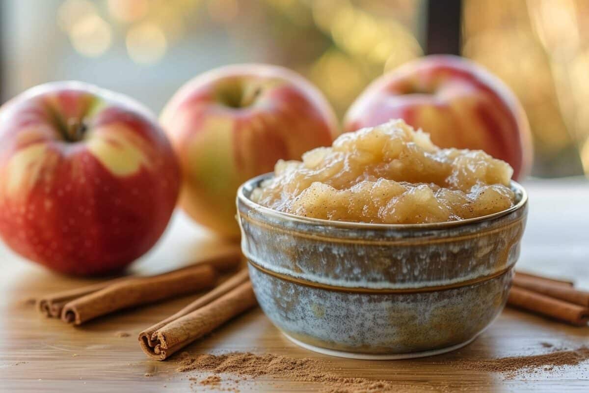 Comment faire une compote de pommes sans sucre ajouté ?