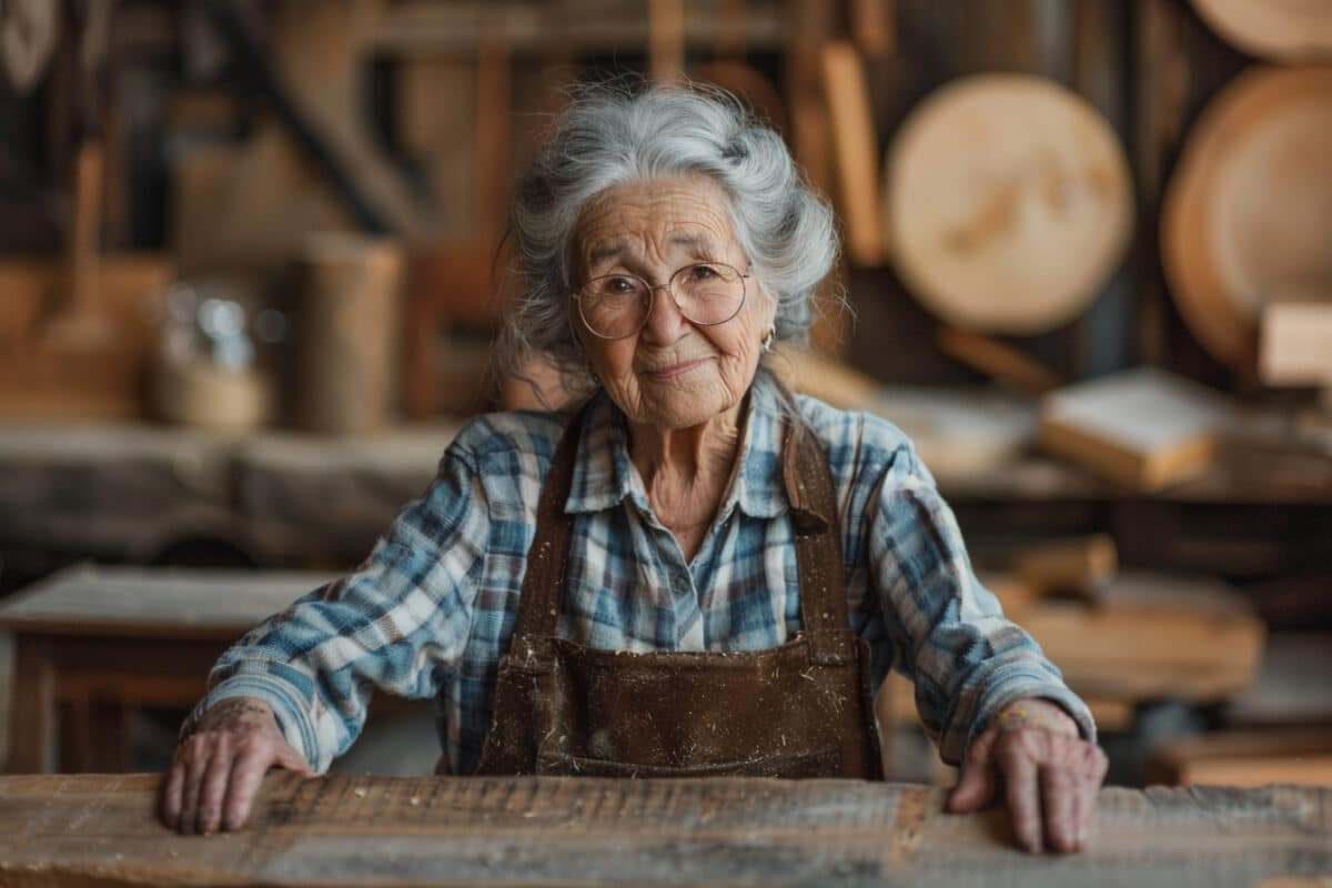 Comment grand-mère recommande-t-elle de nettoyer et d'entretenir une planche à découper en bois ?