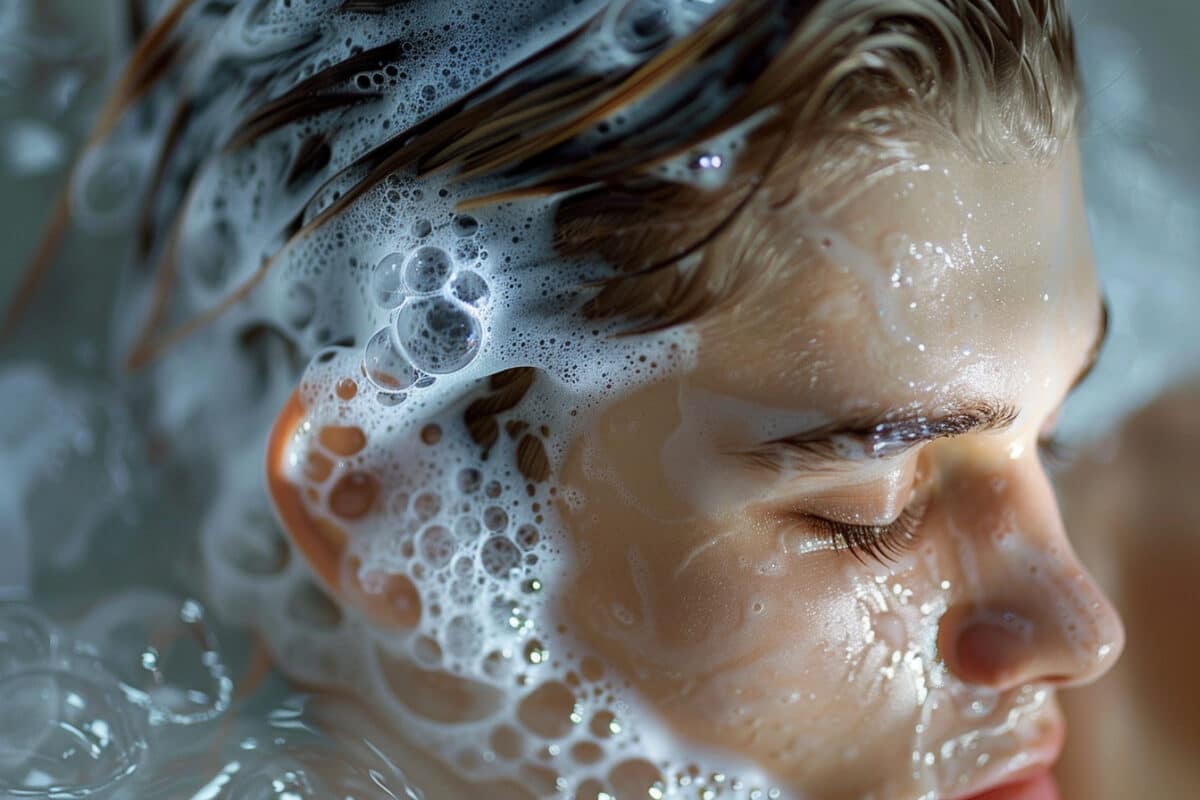 Comment un shampooing peut-il aider à réduire l'effet électrostatique sur les cheveux ?