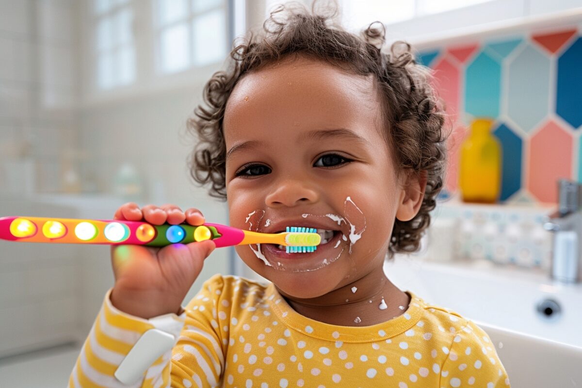 Les brosses à dents avec guides lumineux sont-elles un outil utile pour les enfants ?
