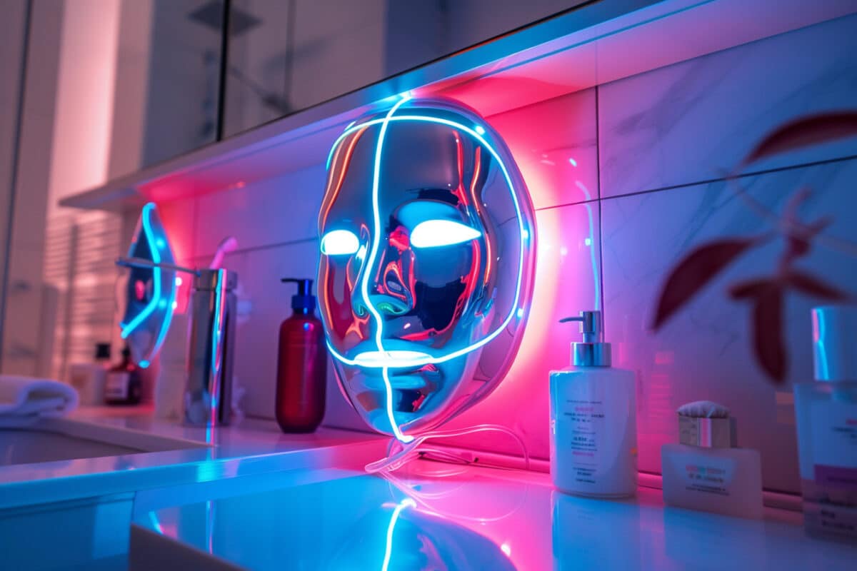 Masque LED pour thérapie de la peau à domicile avec comparatif des meilleurs produits
