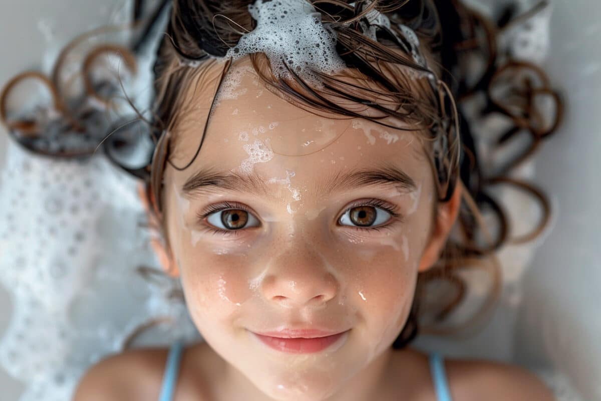 Quel shampooing est le mieux adapté pour les enfants avec des cheveux frisés ?