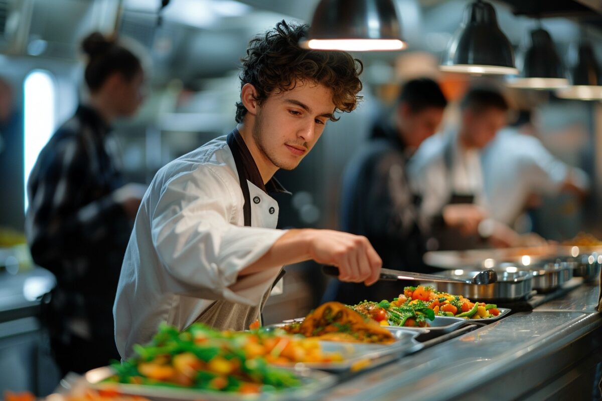 Un chef étoilé transforme la cantine étudiante: repas de luxe pour 1€, découvrez comment!