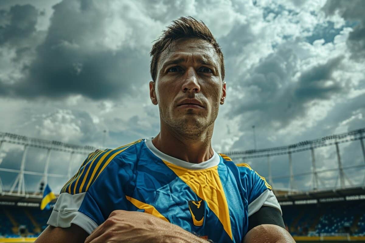 « J’irais me battre » : Quand un footballeur ukrainien prêt à quitter le stade pour le champ de bataille, inspire l’espoir et soulève des questions