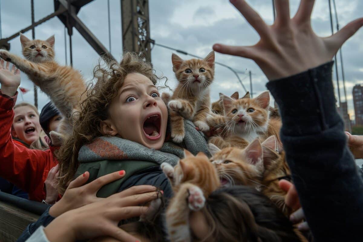 Adolescent’s malicious act of throwing kittens off a bridge triggers outrage and sparks debate on animal cruelty