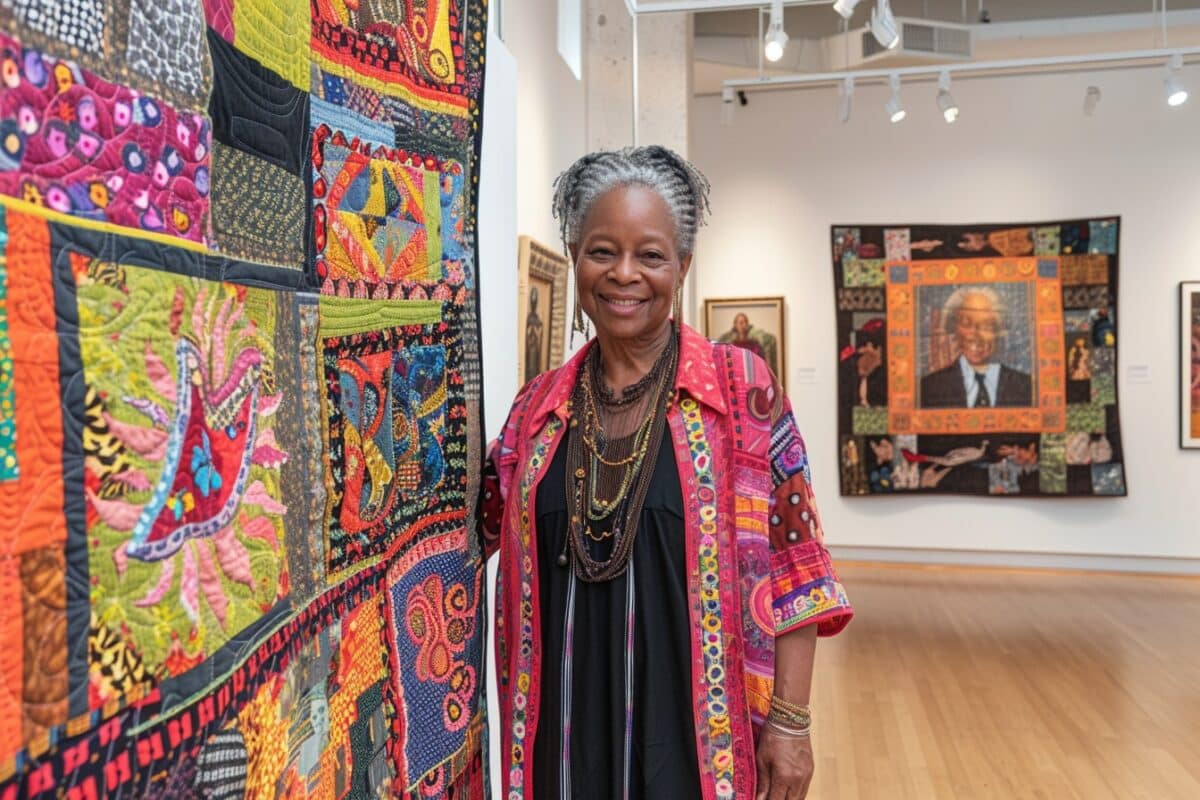 Découvrez l'histoire inédite de Faith Ringgold, l'artiste afro-américaine qui a transformé le monde de l'art à travers ses quilts engagés. Vous serez surpris!