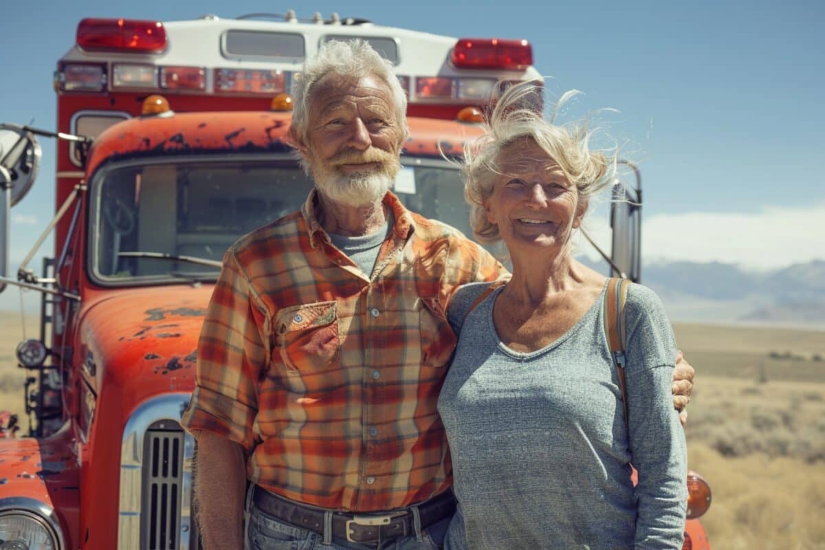 Découvrez l'incroyable histoire de ce couple qui a abandonné son confort pour une aventure mondiale épique dans un camion de pompier