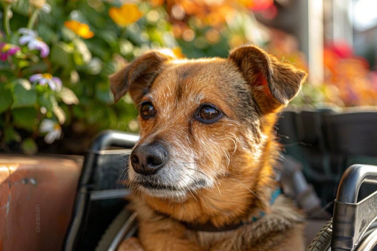 Destin bouleversant : un chien abandonné et handicapé trouve une nouvelle vie grâce à une rencontre inattendue