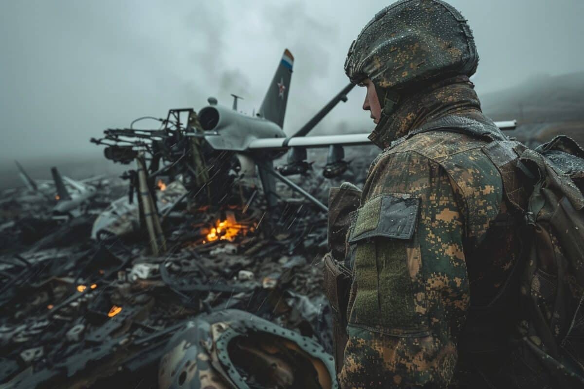 En pleine guerre, l'Ukraine perd 15 drones au-dessus des régions frontalières. Que prépare la Russie ?